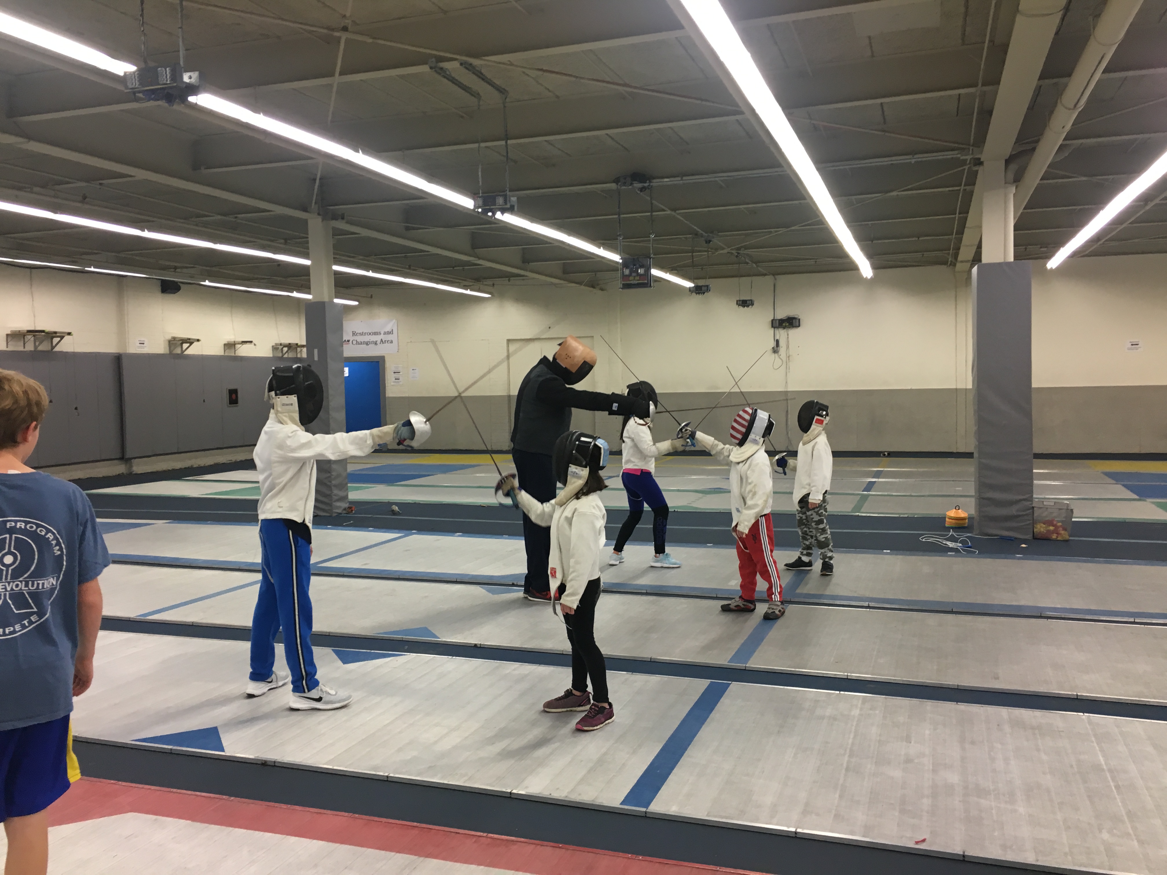 Youth Beginner Fencing Class NJ Family