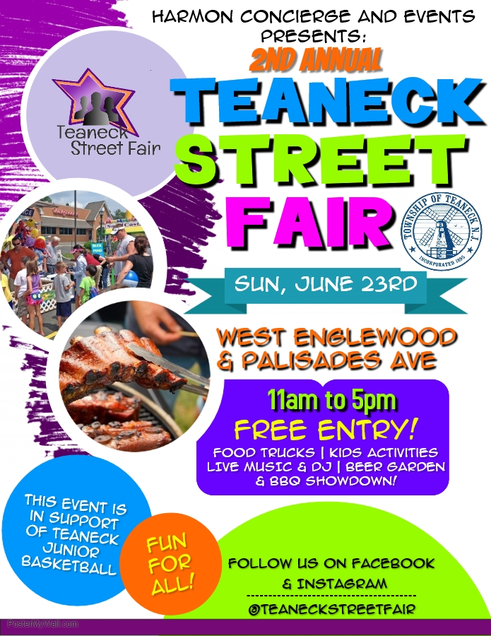 2nd Annual Teaneck Street Fair NJ Family