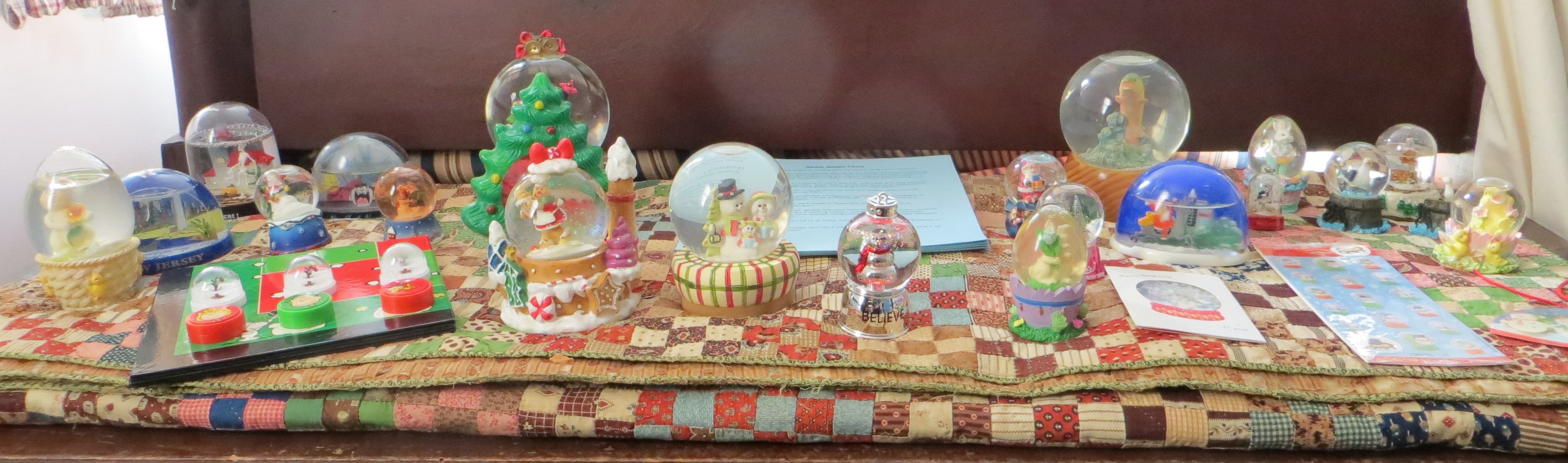 The Wonderful World of Snow Globes NJ Family