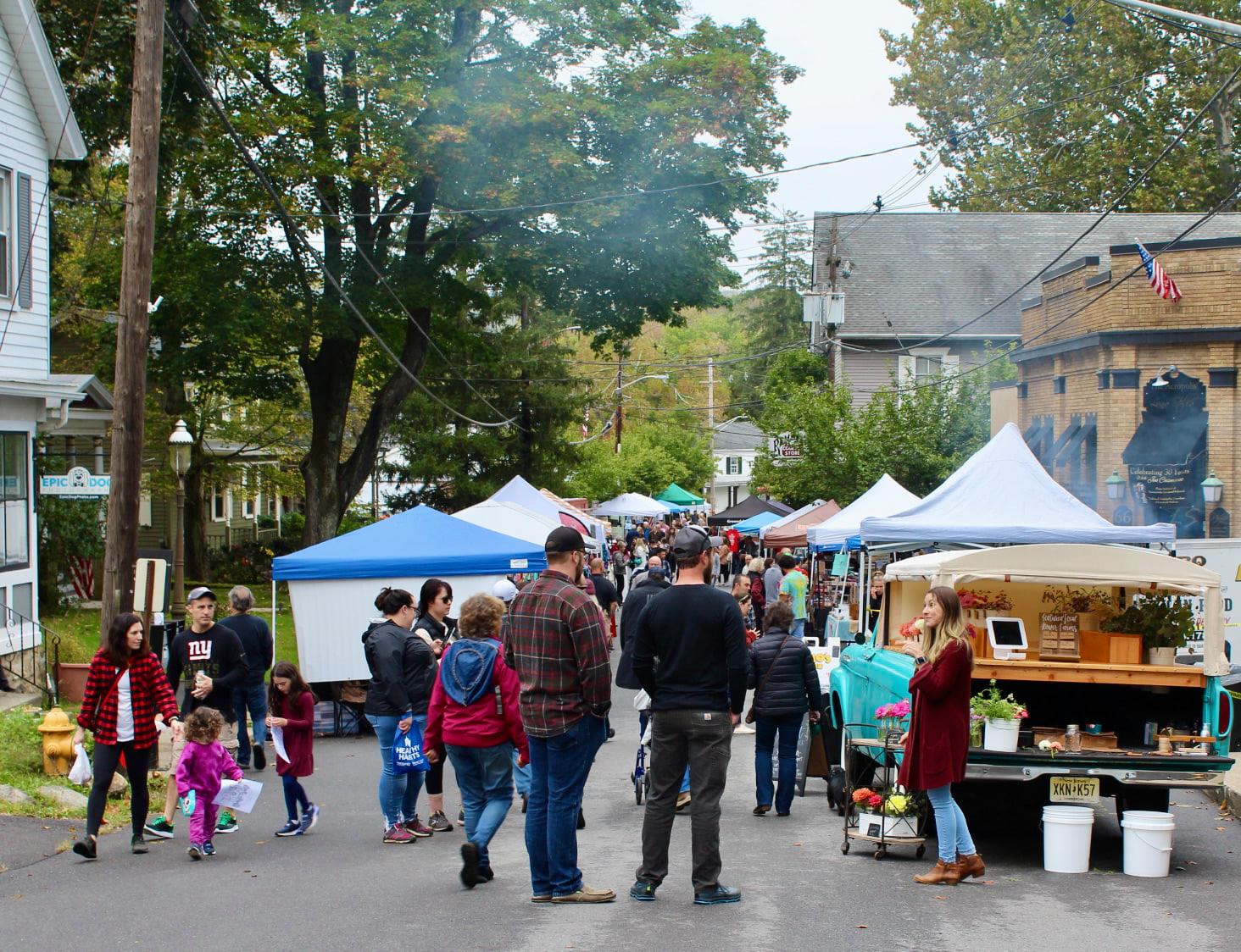 Califon Borough Fall Street Fair NJ Family