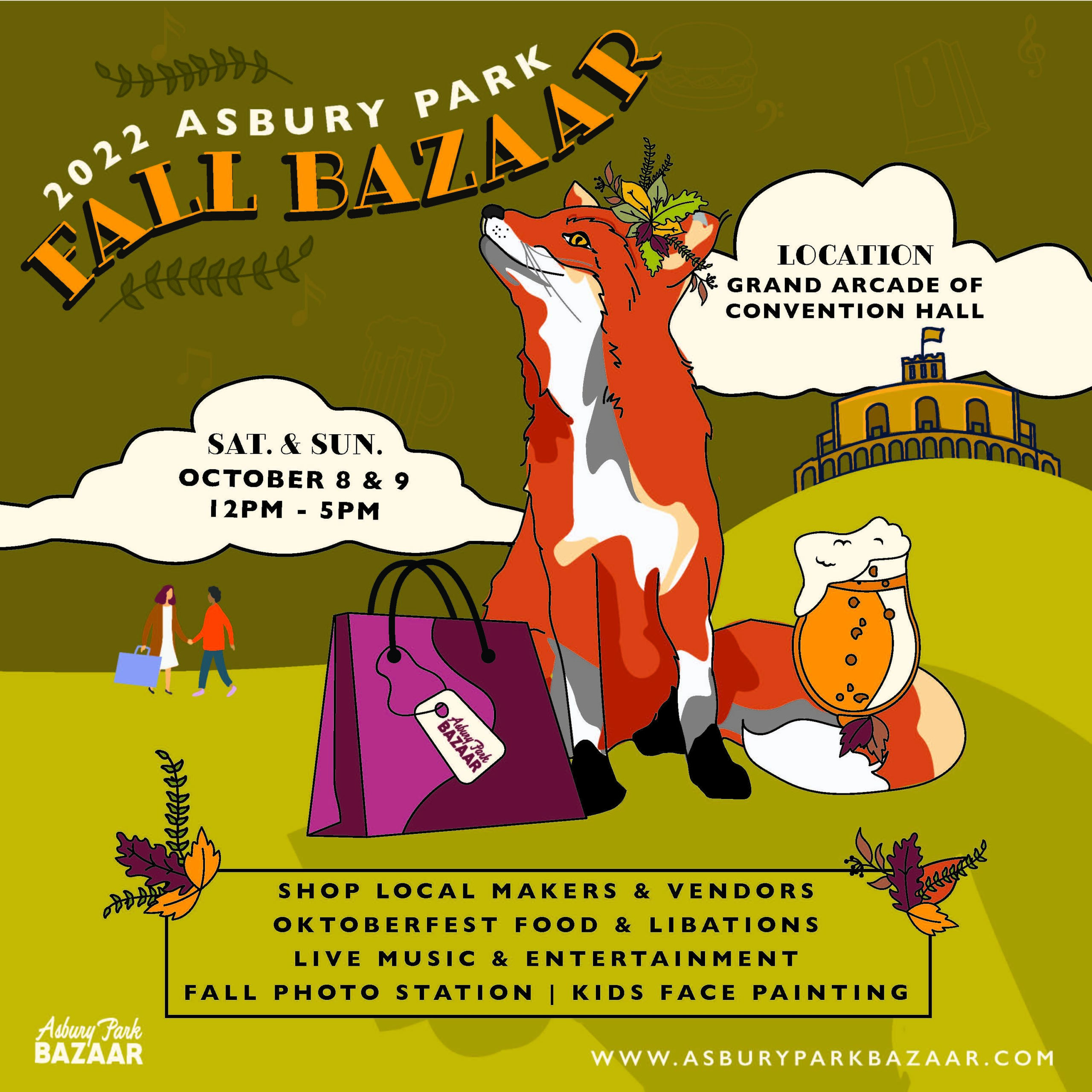 Asbury Park Fall Bazaar NJ Family